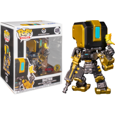 Overwatch - Bastion Metallic Gold Blizzard 30th Anniversary 6" Super Sized Pop! Vinyl Figure