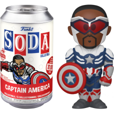 The Falcon and the Winter Soldier - Captain America (with chase) Vinyl Soda