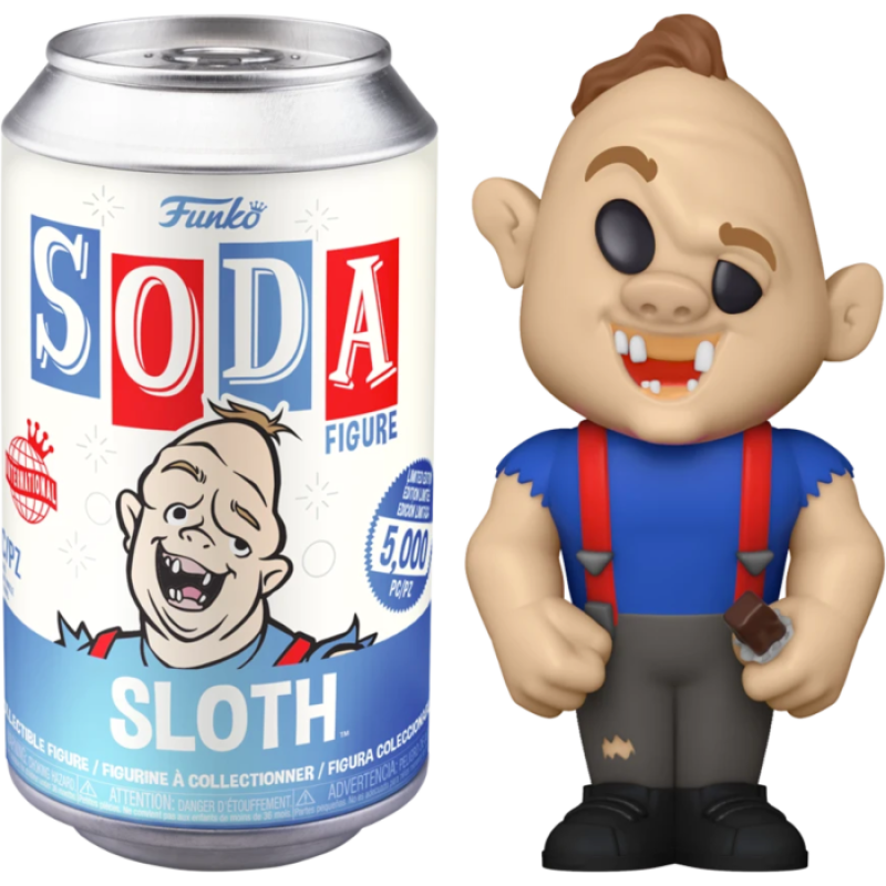 The Goonies - Sloth Vinyl SODA Figure in Collector Can (International ...