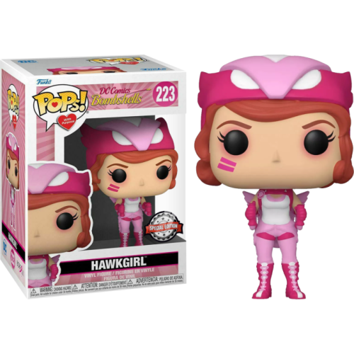 DC Bombshells - Hawkgirl Breast Cancer Awareness Pop! Vinyl Figure (Pops! with Purpose)