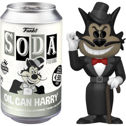Mighty Mouse - Oil Can Harry Vinyl SODA Figure in Collector Can (International Edition)