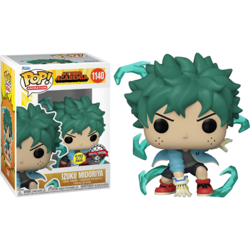 My Hero Academia - Izuku Midoriya (Deku) with Gloves Glow in the Dark Pop! Vinyl Figure