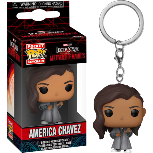 Doctor Strange in the Multiverse of Madness - America Chavez Pocket Pop! Vinyl Keychain