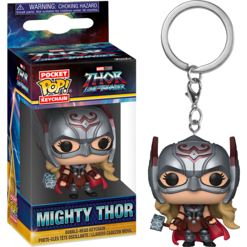 Thor 4: Love and Thunder - Mighty Thor Pocket Pop! Vinyl Keychain