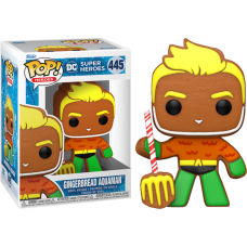 DC Super Heroes - Gingerbread Aquaman Pop! Vinyl Figure