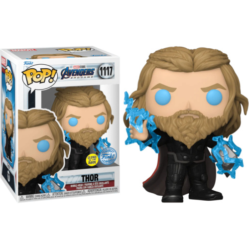 Avengers 4: Endgame - Thor with Thunder Glow in the Dark Pop! Vinyl Figure