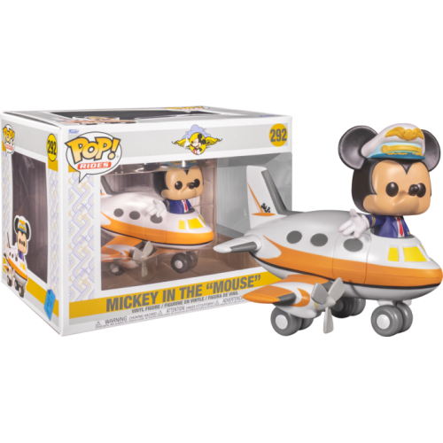 Disney - Mickey in the “Mouse” Plane Pop! Rides Vinyl Figure