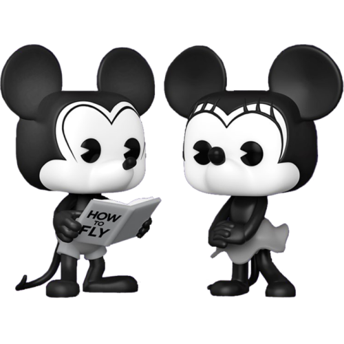 Disney - Plane Crazy Mickey and Minnie Mouse Pop! Vinyl Figure 2-Pack