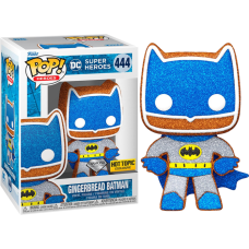 DC Super Heroes - Gingerbread Batman Diamond Glitter Pop! Vinyl Figure