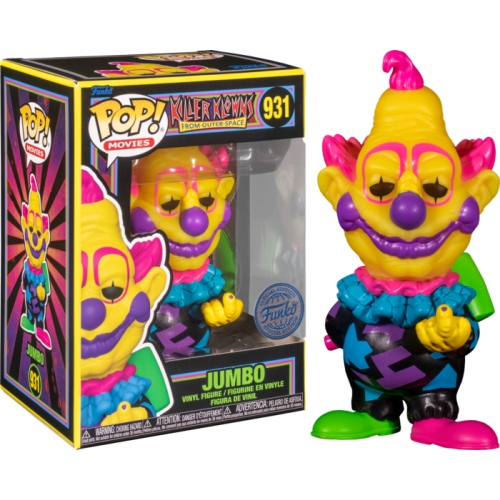 Killer Klowns from Outer Space - Jumbo Blacklight Pop! Vinyl Figure