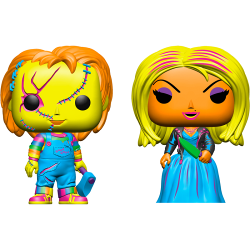 Bride Of Chucky - Tiffany & Chucky Blacklight Pop! Vinyl Figure 2-Pack