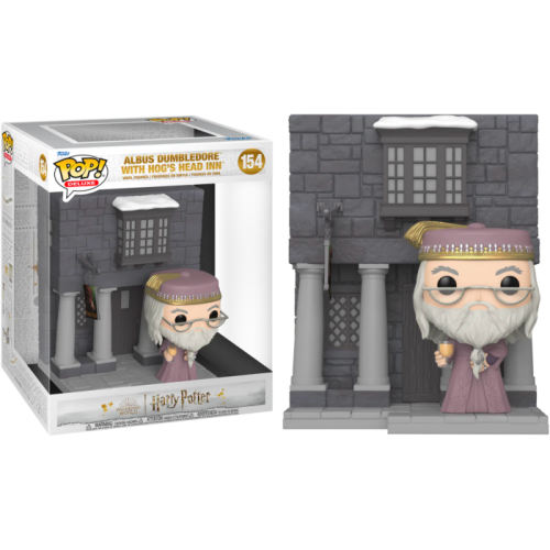 Harry Potter - Albus Dumbledore with Hog's Head Inn Hogsmeade Diorama Deluxe Pop! Vinyl Figure