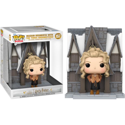 Harry Potter - Madam Rosmerta with The Three Broomsticks Hogsmeade Diorama Deluxe Pop! Vinyl Figure