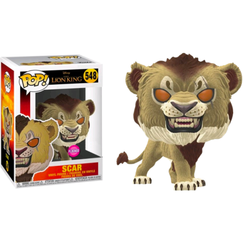 The Lion King (2019) - Scar Flocked Pop! Vinyl Figure