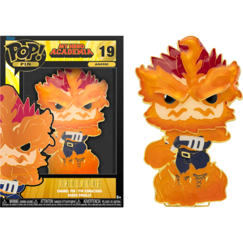 My Hero Academia - Endeavor 4" Pop! Enamel Pin