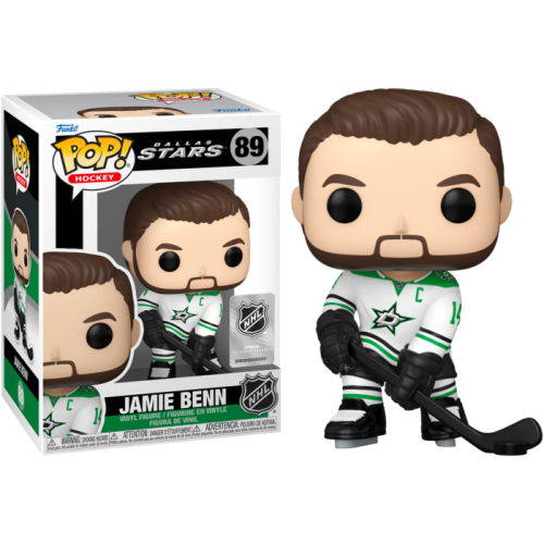 NHL Hockey - Jamie Benn Dallas Stars Road Jersey Pop! Vinyl Figure