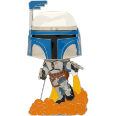 Star Wars Episode II: Attack of the Clones - Jango Fett 4" Pop! Enamel Pin