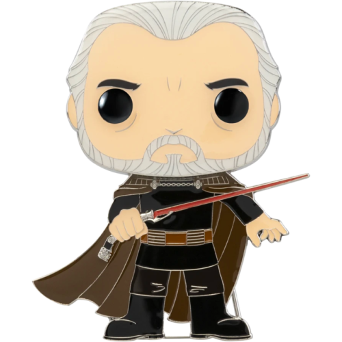 Star Wars Episode II: Attack of the Clones - Count Dooku 4" Pop! Enamel Pin