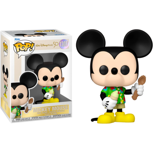 Walt Disney World: 50th Anniversary - Aloha Mickey Mouse Pop! Vinyl Figure