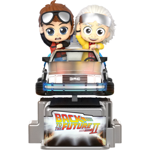 Back to the Future Part II - Marty McFly and Doc Brown CosRider Hot Toys Figure