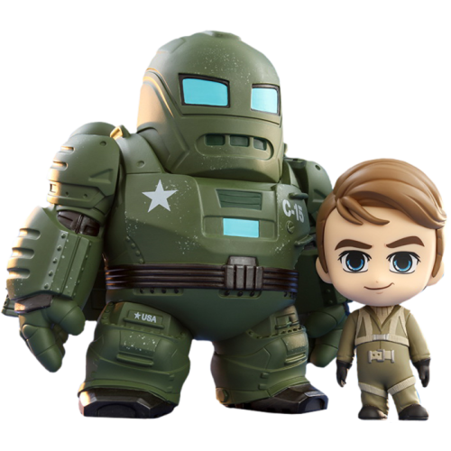 Marvel: What If…? - The Hydra Stomper & Steve Rogers Cosbaby (S) Hot Toys Figure