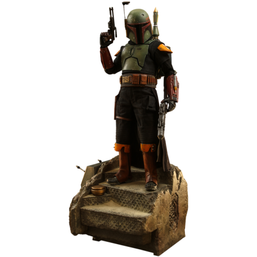 Star Wars: The Book of Boba Fett - Boba Fett Deluxe 1/4 Scale Hot Toys Action Figure