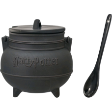 Harry Potter - Cauldron with Lid and Spoon Soup Mug