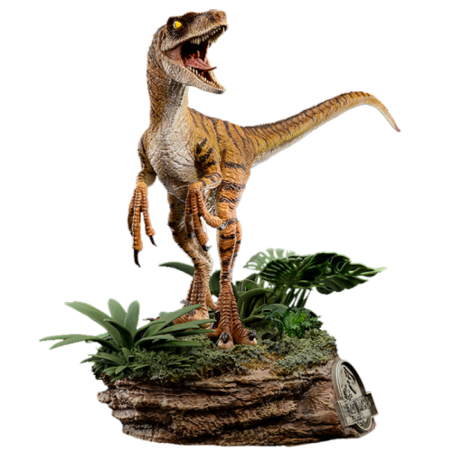 The Lost World: Jurassic Park - Velociraptor Deluxe 1/10th Scale Statue