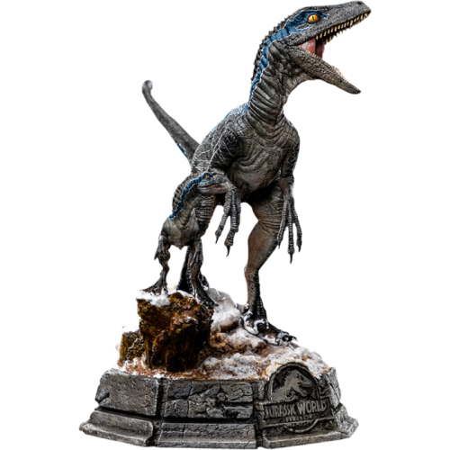 Jurassic World: Dominion - Blue and Beta Velociraptor Deluxe 1/10th Scale Statue