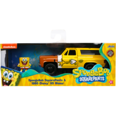 SpongeBob SquarePants - SpongeBob SquarePants and 1980 Chevy K5 Blazer 1/32 Scale Die-Cast Vehicle Replica