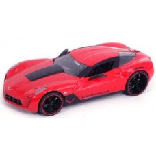 Big Time Muscle - Chevy Corvette Sray 2009 Red 1:24 Scale Diecast Vehicle