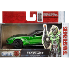 Transformers: The Last Knight - Crosshairs Chevy Corvette Stingray Hollywood Rides 1/32 Scale Die-Cast Vehicle Replica