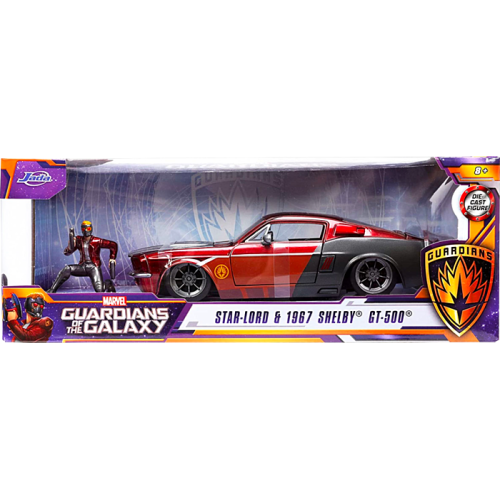 Guardians of the Galaxy - Star-Lord and 1967 Shelby GT-500 1/24th Scale Die-Cast Vehicle Replica