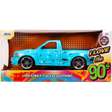 I Love the 90's - 1999 Ford F-150 SVT Lightning 1/24th Scale Die-Cast Vehicle Replica