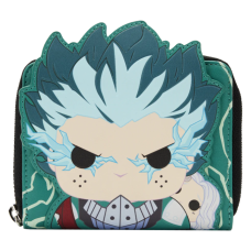 My Hero Academia - Pop! Deku Infinity Cosplay Glow in the Dark 4 Inch Faux Leather Zip-Around Wallet