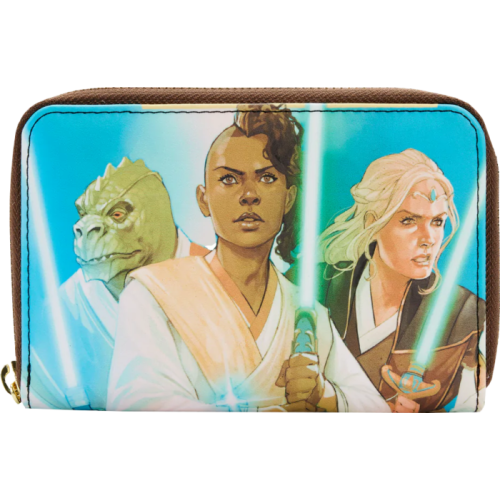 Star Wars - The High Republic Comic Cover 4 Inch Faux Leather Zip-Around Wallet