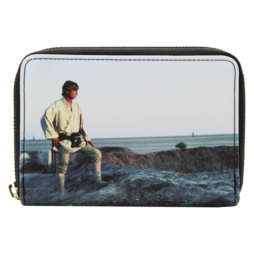 Star Wars - A New Hope Final Frames 4 Inch Faux Leather Zip-Around Wallet