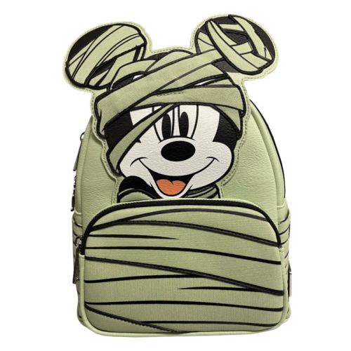 Disney - Mickey Mummy Glow in the Dark 10 Inch Faux Leather Mini Backpack
