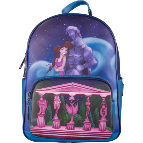 Hercules (1997) - Meg and Muses 12 Inch Faux Leather Mini Backpack