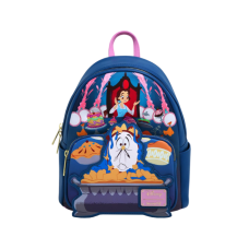Beauty and the Beast (1991) - Be Our Guest 10 Inch Faux Leather Mini Backpack