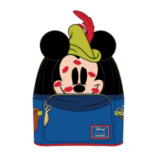 Disney - Brave Little Tailor Mickey Cosplay 10 Inch Faux Leather Mini Backpack