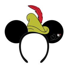 Disney - Brave Little Tailor Mickey Ears Faux Leather Headband