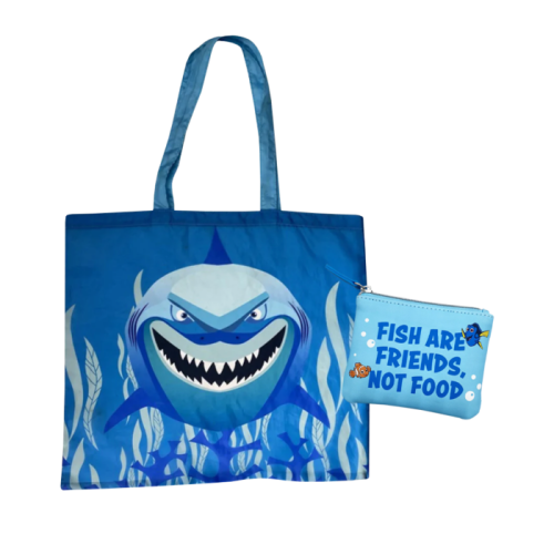 Finding Nemo - Bruce Tote Bag and Coin Pouch Set