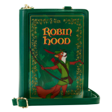 Robin Hood (1973) - Book 6 Inch Faux Leather Convertible Crossbody Bag