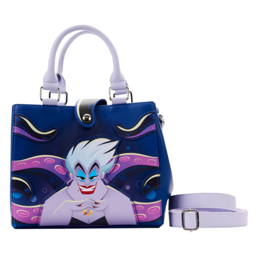 The Little Mermaid (1989) - Ursula Plotting Glow in the Dark 6 Inch Faux Leather Crossbody Bag