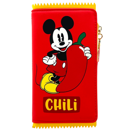 Mickey Mouse - Hot Sauce Packet 4 Inch Faux Leather Flap Wallet