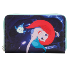 The Little Mermaid (1989) - Scenes 4 Inch Zip-Around Wallet