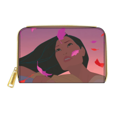 Pocahontas - Scenes 4 Inch Faux Leather Zip-Around Wallet