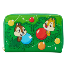Disney - Chip 'n' Dale Ornaments 4 Inch Faux Leather Zip-Around Wallet