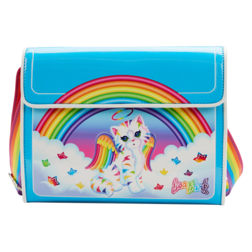 Lisa Frank - Angel Kitty 7 Inch Faux Leather Crossbody Bag